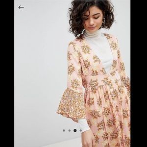 ASOS button down maxi dress